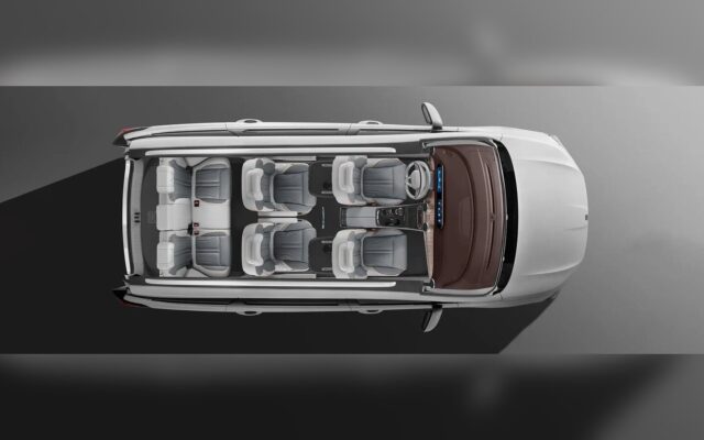 Dongfeng Forthing M4 PHEV, raspored sedišta u enterijeru