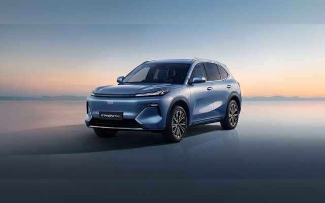 Geely Starray EM-i spolja, prednji trotrečinski pogled