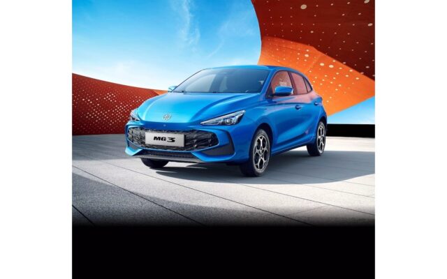 MG3 Hybrid+ spolja, prednji trotrećinski pogled